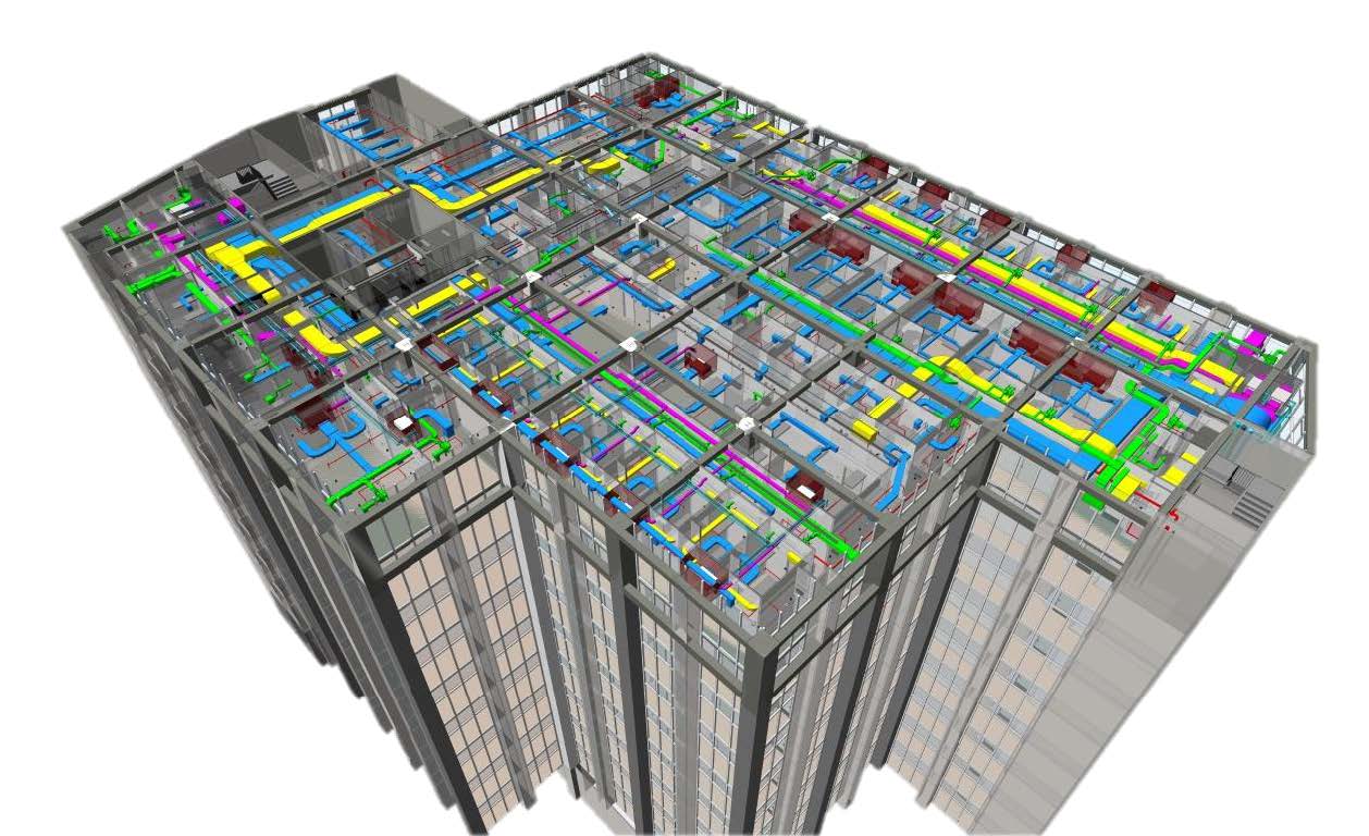 BIM Model — Chulalongkorn Hospital